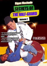 Brazilian Jiu Jitsu Secrets of Half-Guard #2 DVD Rigan Machado MMA grappling